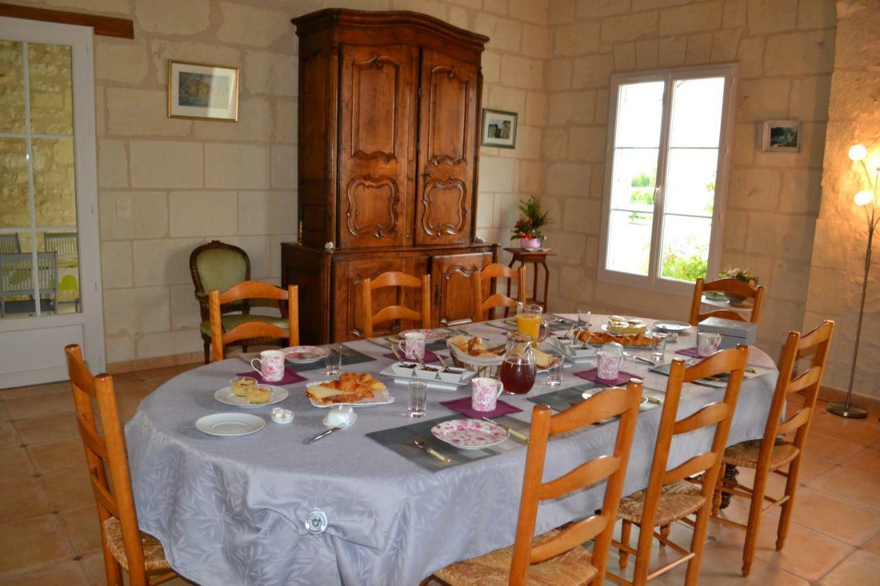 Les Chambres D Hotes Du Lavoir Restigne Bagian luar foto